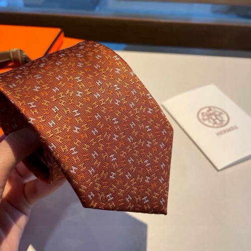 Replica Hermes Necktie For Men #1219298 $34.00 USD for Wholesale