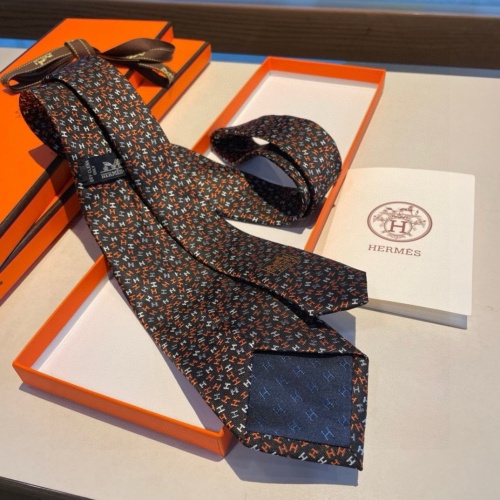 Replica Hermes Necktie For Men #1219299 $34.00 USD for Wholesale