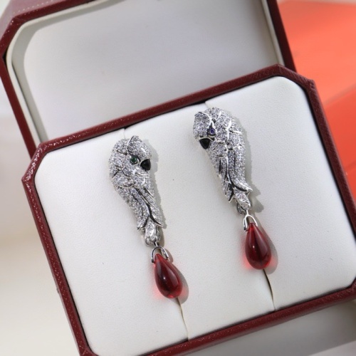 Replica Cartier Earrings For Women #1219300 $42.00 USD for Wholesale