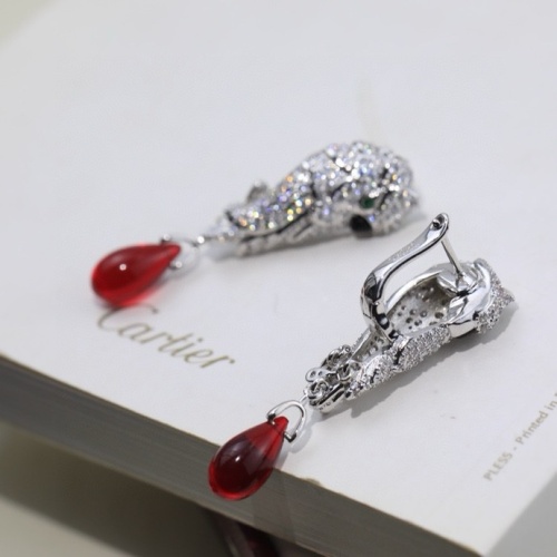 Replica Cartier Earrings For Women #1219300 $42.00 USD for Wholesale