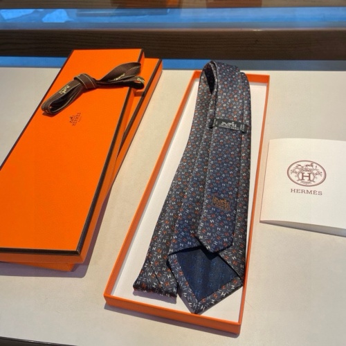 Replica Hermes Necktie For Men #1219301 $34.00 USD for Wholesale