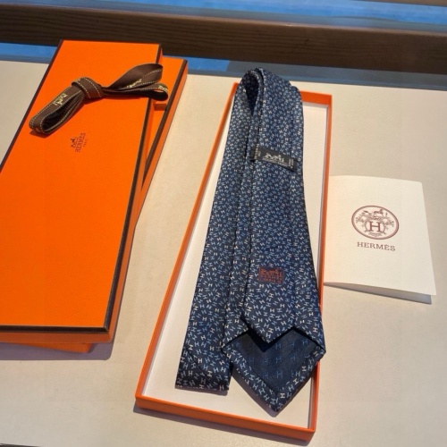 Replica Hermes Necktie For Men #1219302 $34.00 USD for Wholesale