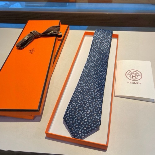 Replica Hermes Necktie For Men #1219302 $34.00 USD for Wholesale