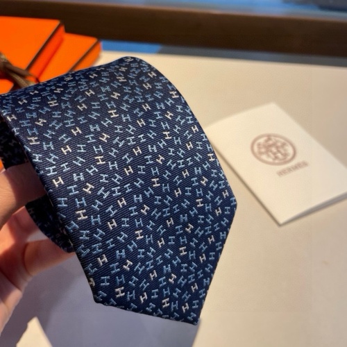 Replica Hermes Necktie For Men #1219302 $34.00 USD for Wholesale