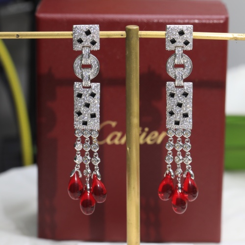 Cartier Earrings For Women #1219303 $45.00 USD, Wholesale Replica Cartier Earrings