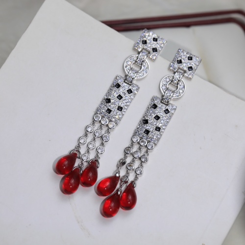 Replica Cartier Earrings For Women #1219303 $45.00 USD for Wholesale