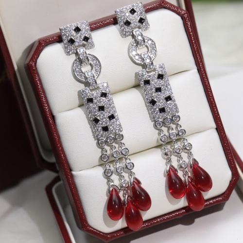 Replica Cartier Earrings For Women #1219303 $45.00 USD for Wholesale