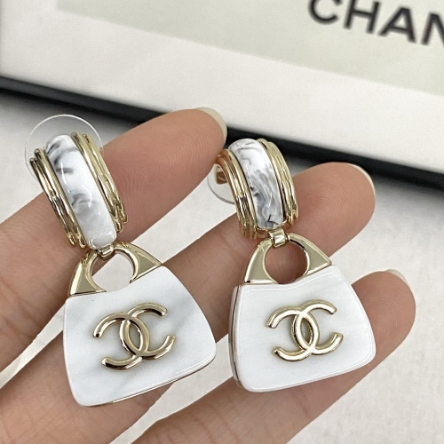 Replica Chanel Earrings For Women #1219352 $38.00 USD for Wholesale