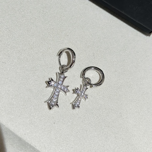 Chrome Hearts Earrings For Women #1219357 $42.00 USD, Wholesale Replica Chrome Hearts Earrings