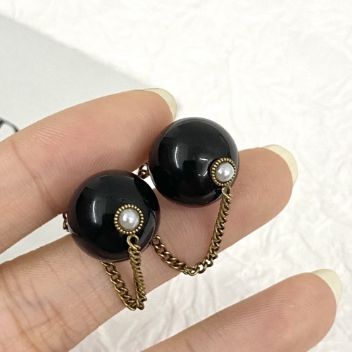 Replica Christian Dior Earrings For Women #1219371 $27.00 USD for Wholesale