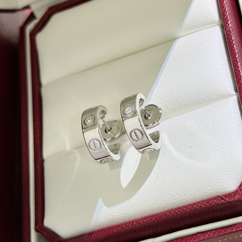 Replica Cartier Earrings For Women #1219386 $42.00 USD for Wholesale