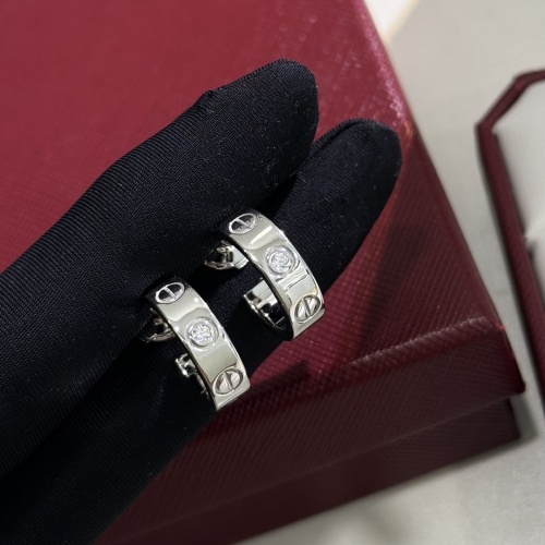 Replica Cartier Earrings For Women #1219386 $42.00 USD for Wholesale