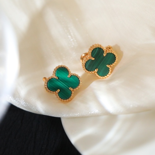 Replica Van Cleef & Arpels Earrings For Women #1219387 $56.00 USD for Wholesale