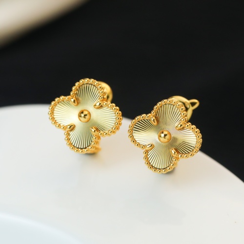 Replica Van Cleef & Arpels Earrings For Women #1219391 $56.00 USD for Wholesale