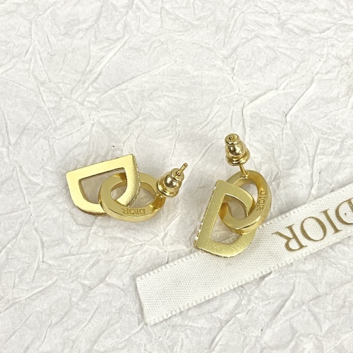 Replica Christian Dior Earrings For Women #1219398 $32.00 USD for Wholesale