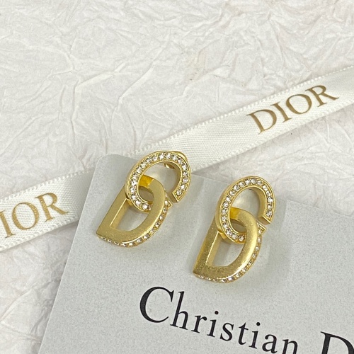 Replica Christian Dior Earrings For Women #1219398 $32.00 USD for Wholesale