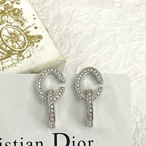 Replica Christian Dior Earrings For Women #1219399 $32.00 USD for Wholesale