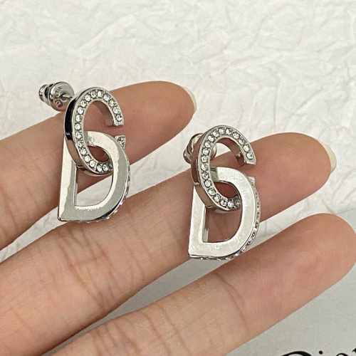 Replica Christian Dior Earrings For Women #1219399 $32.00 USD for Wholesale