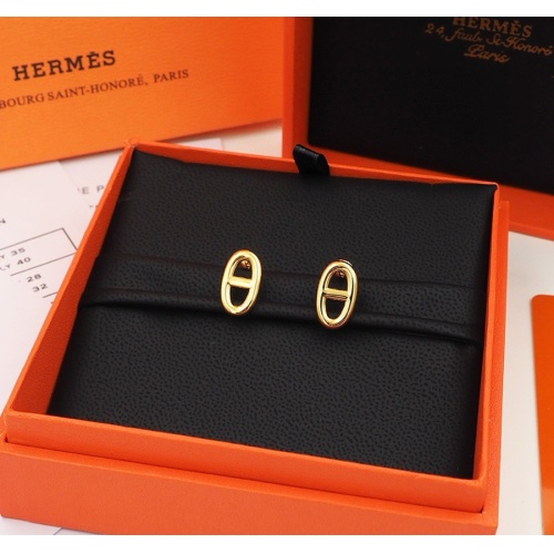 Hermes Earrings For Women #1219415 $23.00 USD, Wholesale Replica Hermes Earrings