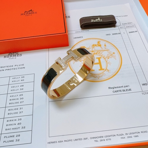 Replica Hermes Bracelets #1219418 $52.00 USD for Wholesale