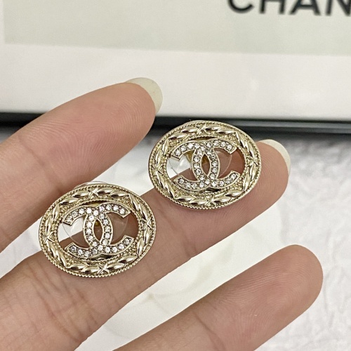 Replica Chanel Earrings For Women #1219424 $25.00 USD for Wholesale