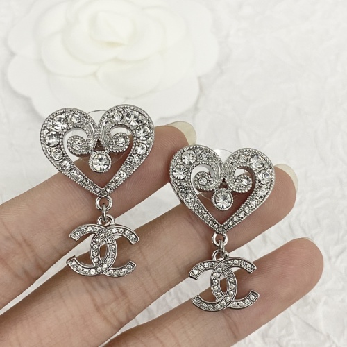 Replica Chanel Earrings For Women #1219437 $29.00 USD for Wholesale