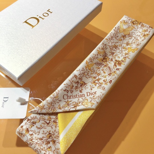 Christian Dior Silk Scarf For Women #1219457 $27.00 USD, Wholesale Replica Christian Dior Scarf