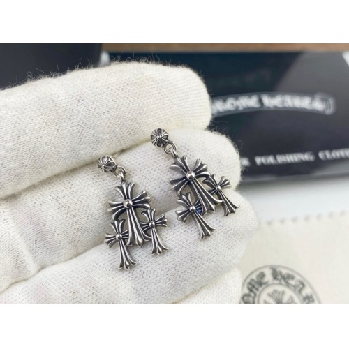 Chrome Hearts Earrings For Women #1219499 $25.00 USD, Wholesale Replica Chrome Hearts Earrings