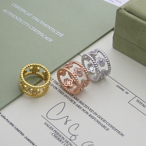 Replica Van Cleef & Arpels Rings For Women #1219621 $27.00 USD for Wholesale