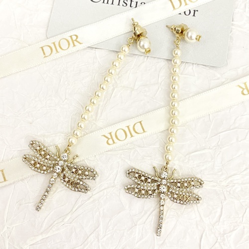 Replica Christian Dior Earrings For Women #1219629 $39.00 USD for Wholesale