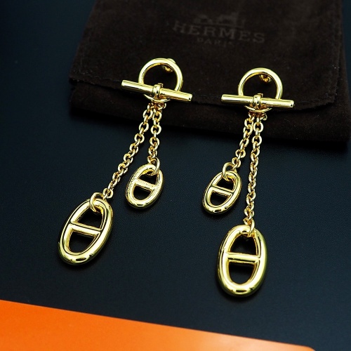 Hermes Earrings For Women #1219710 $27.00 USD, Wholesale Replica Hermes Earrings