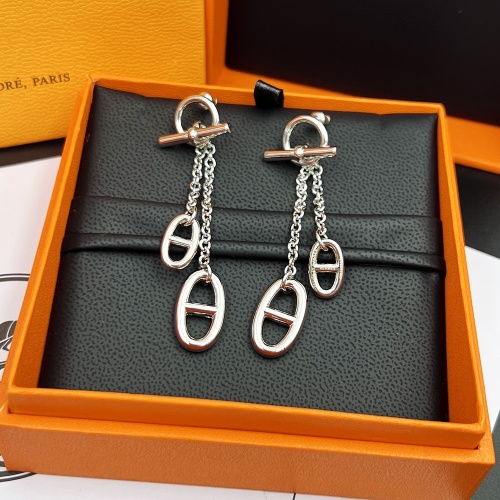 Replica Hermes Earrings For Women #1219711 $27.00 USD for Wholesale