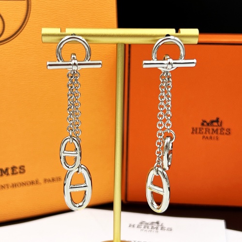 Replica Hermes Earrings For Women #1219711 $27.00 USD for Wholesale