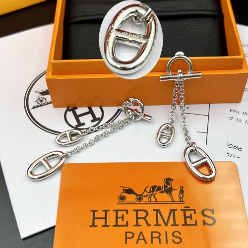 Replica Hermes Earrings For Women #1219711 $27.00 USD for Wholesale