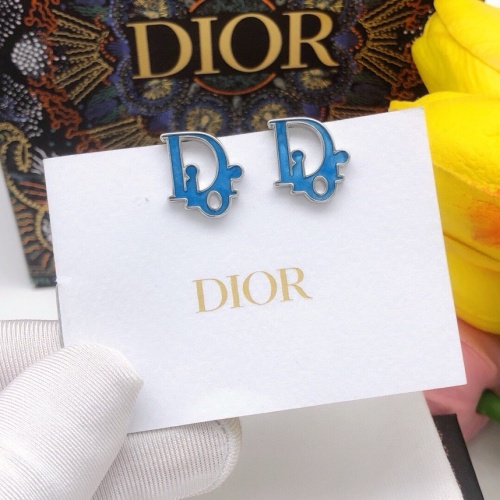 Replica Christian Dior Earrings For Women #1219781 $25.00 USD for Wholesale