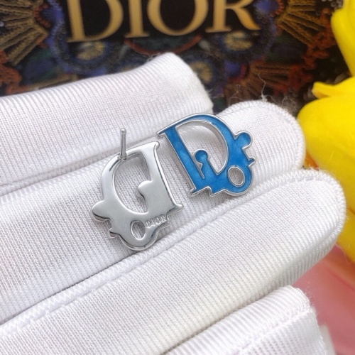 Replica Christian Dior Earrings For Women #1219781 $25.00 USD for Wholesale