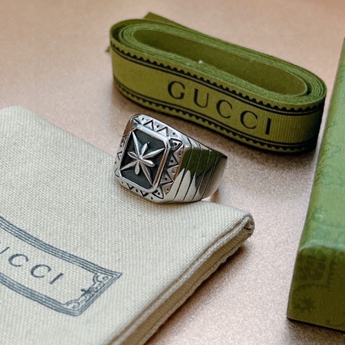 Replica Gucci Rings For Men #1219797 $36.00 USD for Wholesale