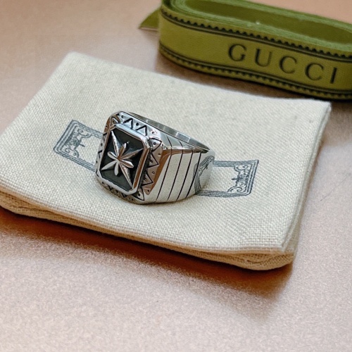 Replica Gucci Rings For Men #1219797 $36.00 USD for Wholesale