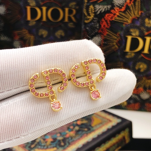 Replica Christian Dior Earrings For Women #1219805 $27.00 USD for Wholesale