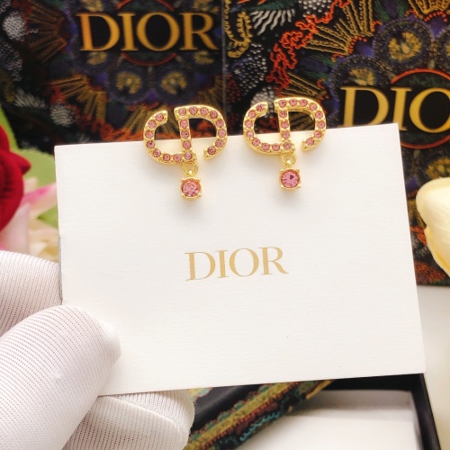 Replica Christian Dior Earrings For Women #1219805 $27.00 USD for Wholesale