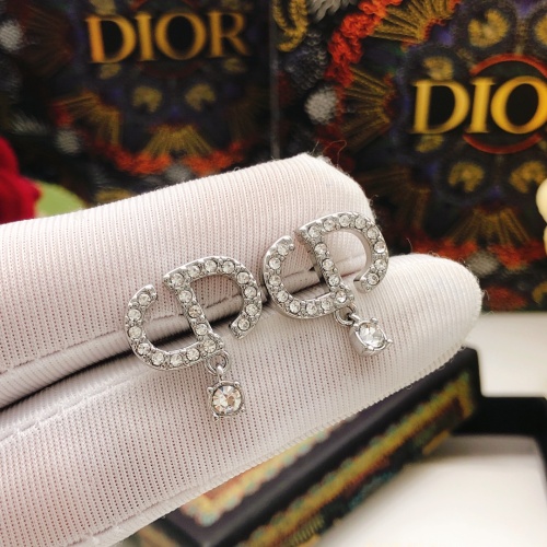 Replica Christian Dior Earrings For Women #1219806 $27.00 USD for Wholesale