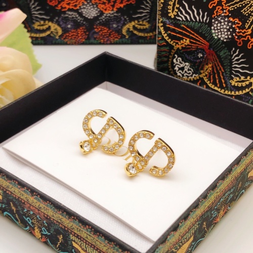 Replica Christian Dior Earrings For Women #1219807 $27.00 USD for Wholesale