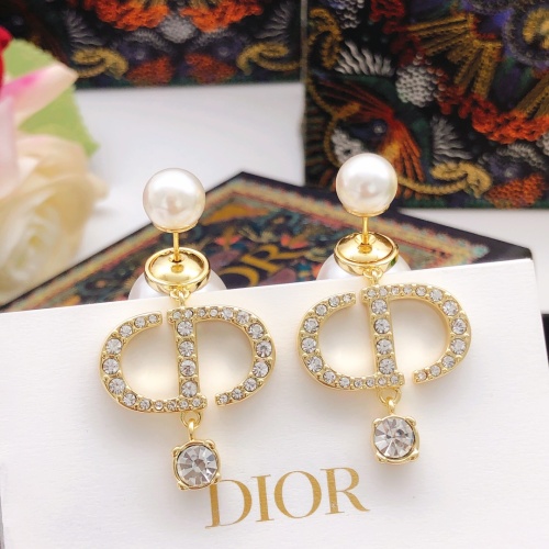 Christian Dior Earrings For Women #1219808 $29.00 USD, Wholesale Replica Christian Dior Earrings