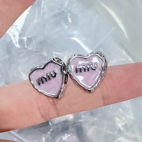 MIU MIU Earrings For Women #1219831 $27.00 USD, Wholesale Replica MIU MIU Earrings