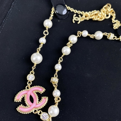 Replica Chanel Necklaces For Women #1219858 $34.00 USD for Wholesale