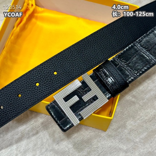 Replica Fendi AAA Quality Belts For Men #1219865 $64.00 USD for Wholesale