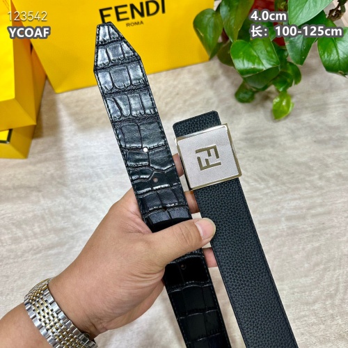 Replica Fendi AAA Quality Belts For Men #1219869 $64.00 USD for Wholesale