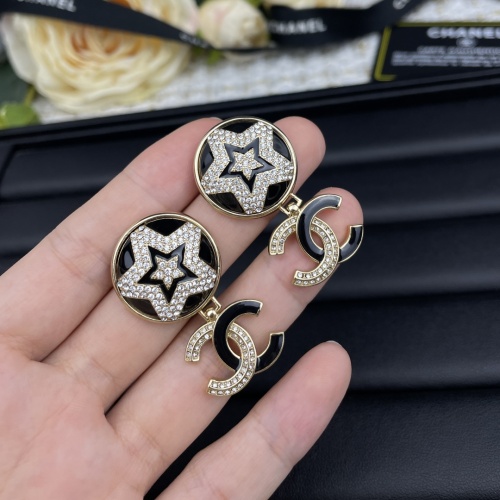 Replica Chanel Earrings For Women #1219870 $42.00 USD for Wholesale