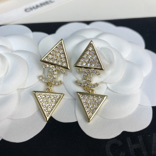 Replica Chanel Earrings For Women #1219873 $27.00 USD for Wholesale