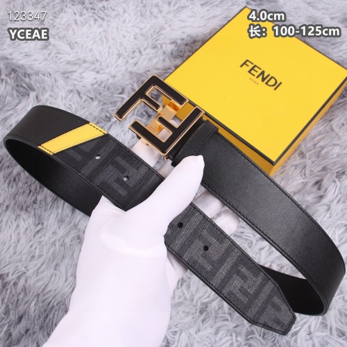 Replica Fendi AAA Quality Belts For Men #1219892 $60.00 USD for Wholesale